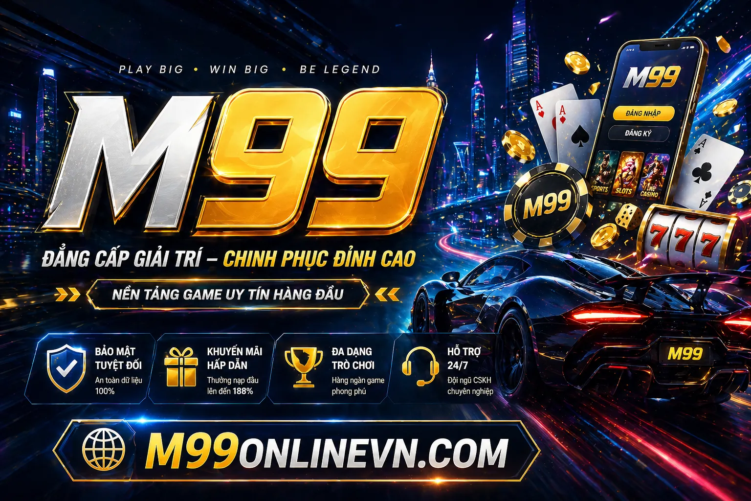 Hình ảnh chính b99 Nổ Hũ với các loại game slot đa dạng
